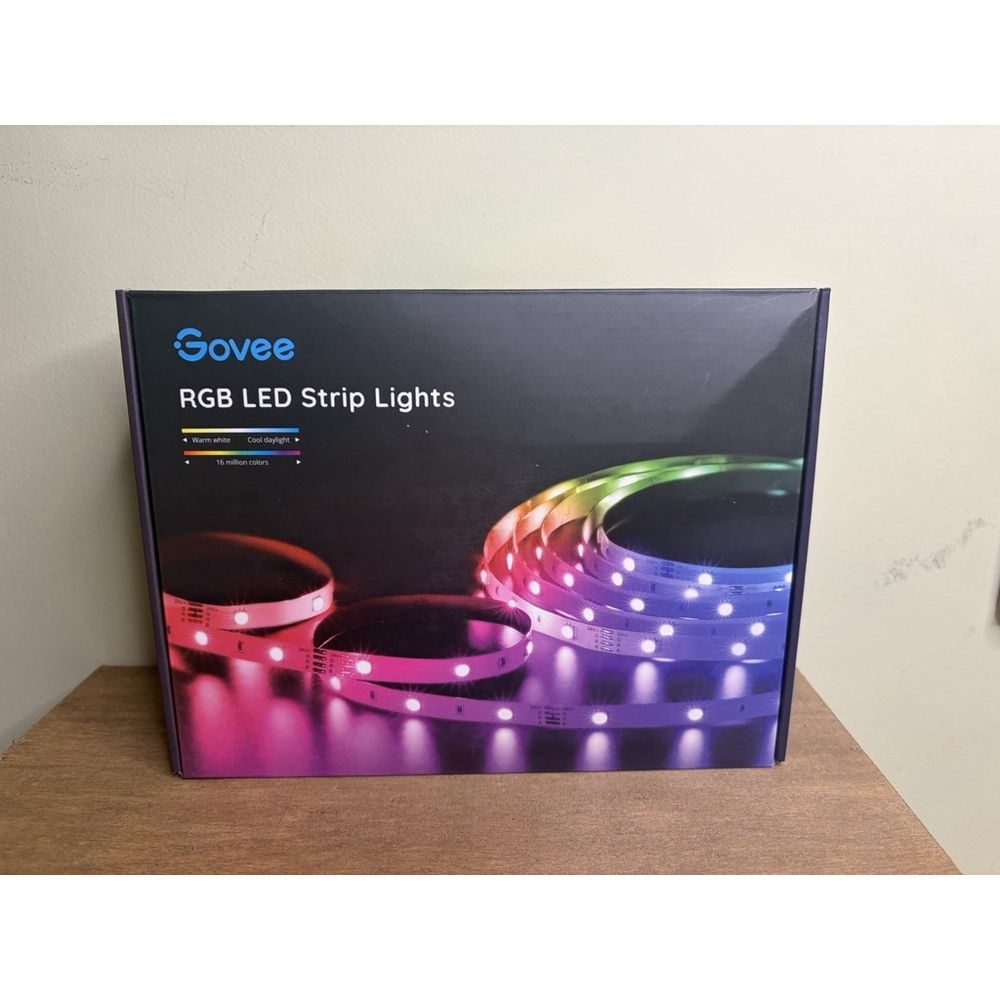 Govee 65.6ft LED Strip Lights, RGB LED Lights Timer Remote Control Music Mode